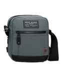 Pepe Jeans Ανδρικό Τσαντάκι Ώμου Aiden Δύο Θήκες 7495542-Navy Μπλε