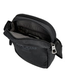 Pepe Jeans Ανδρικό Τσαντάκι Ωμου Δύο Θήκες Berwick 7475541-999  Μαύρο