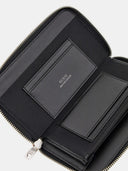 Guess Ανδρικό Πορτοφόλι Barcelona Sl Billfold Zip Around SMBAGRLEA28-BLA Μαύρο