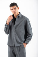 Overshirt Vittorio 300-2526-BAREZZI GREY Γκρι