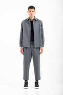 Overshirt Vittorio 300-2526-BAREZZI GREY Γκρι