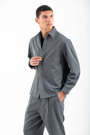 Overshirt Vittorio 300-2526-BAREZZI GREY Γκρι