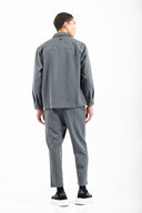 Overshirt Vittorio 300-2526-BAREZZI GREY Γκρι