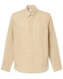 Timberland Ανδρικό Λινό Πουκάμισο Mill Brook TB0A2DC3Y94 Μπεζ