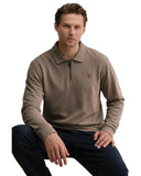 U.S. Polo Assn. Ανδρικό Φούτερ Half Zip Carly US44 187 019-1-128 Μπεζ
