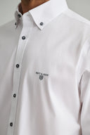 Navy & Green Ανδρικό Πουκάμισο Μακρυμάνικο 24NG.SD61/1B.8 Bright White