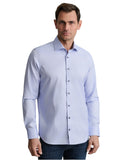Navy & Green Ανδρικό Πουκάμισο Μακρυμάνικο 24NG.BX241/NGM.2 LIGHT BLUE  Σιέλ