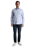 Navy & Green Ανδρικό Πουκάμισο Μακρυμάνικο 24NG.BX241/NGM.2 LIGHT BLUE  Σιέλ