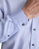 Navy & Green Ανδρικό Πουκάμισο Μακρυμάνικο 24NG.BX241/NGM.2 LIGHT BLUE  Σιέλ