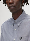 Fred Perry Ανδρικό Πουκάμισο Button Down Collar Shirt M5650-102 Γκρι