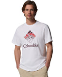 Columbia Ανδρικό T-Shirt Graphic 2155031-100 Λευκό