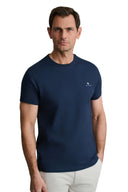 Navy & Green Ανδρικό T-Shirt 24MO.001/P.3 Dark Blue Μπλε Σκούρο