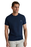 Navy & Green Ανδρικό T-Shirt 24MO.001/P.3 Dark Blue Μπλε Σκούρο
