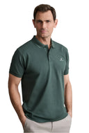 Navy & Green Ανδρική Μπλούζα Πόλο Κοντομάνικη 24GE.300.9 Deep Atlantic Κυπαρισσί