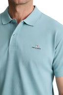 Navy & Green Ανδρική Μπλούζα Πόλο Κοντομάνικη 24GE.300.9 Dusty Turquoise Βεραμάν