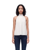 Guess Γυναικεία Μπλούζα Ginevra High Collar W6YH40W2970-Λευκό