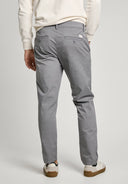 Pepe Jeans Παντελόνι Ανδρικό Slim Chino Poplin PM211873-949 Γκρι