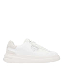 Guess Ανδρικό Δερμάτινο Παπούτσι Elban FMFLBANLEL12-White Λευκό
