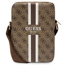Guess Τσαντάκι Ώμου 4G Stripes bag for 8" tablet 3666339120436 Καφέ