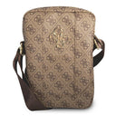 Guess Τσαντάκι GUTB8G4GFBR 8"  4G Big Metal Logo Καφέ