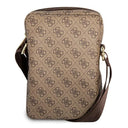 Guess Τσαντάκι GUTB8G4GFBR 8"  4G Big Metal Logo Καφέ