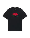 Quiksilver Ανδρικό T-Shirt Structured Flower EQYZT08298-KVJ0 Μαύρο