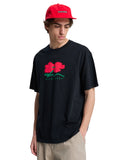 Quiksilver Ανδρικό T-Shirt Structured Flower EQYZT08298-KVJ0 Μαύρο