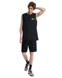 Quiksilver Ανδρική Αμάνικη Μπλούζα EV Quikglobe Muscle EQYZT08311-KVJ0 Μαύρο