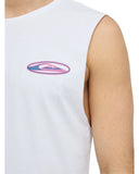 Quiksilver Ανδρική Αμάνικη Μπλούζα EV Quikglobe Muscle EQYZT08311-WBB0 Λευκό