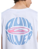 Quiksilver Ανδρική Αμάνικη Μπλούζα EV Quikglobe Muscle EQYZT08311-WBB0 Λευκό