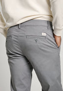 Pepe Jeans Παντελόνι Ανδρικό Slim Chino Poplin PM211873-949 Γκρι