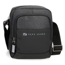 Pepe Jeans Ανδρικό Τσαντάκι Ώμου Crossbody JARVIS ΔΥΟ ΘΗΚΕΣ 7125331-999 Μαύρο