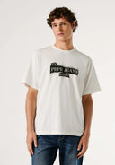 Pepe Jeans Ανδρικό T-shirt Griffin PM5010175-803 Εκρού