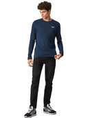 Pepe Jeans Original Ανδρική Μπλούζα Μακρυμάνικη Μαύρη PM508211-595 Μπλε