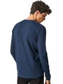 Pepe Jeans Original Ανδρική Μπλούζα Μακρυμάνικη Μαύρη PM508211-595 Μπλε