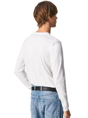 Pepe Jeans Original Ανδρική Μπλούζα Μακρυμάνικη  PM508211-800 Λευκό