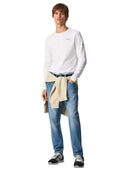 Pepe Jeans Original Ανδρική Μπλούζα Μακρυμάνικη  PM508211-800 Λευκό