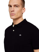 Ανδρική Μπλούζα Polo Κοντομάνικη Tom Tailor 1027713-29999 Μαύρο