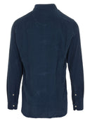 U.S. Polo Assn. Ανδρικό Πουκάμισο Κοτλέ US42104025-479 Μπλέ Σκούρο