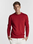Us Polo Assn. Ανδρικό Πουλόβερ Leon 173 66566 48847-156 Μπορντό
