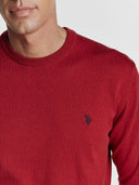 Us Polo Assn. Ανδρικό Πουλόβερ Leon 173 66566 48847-156 Μπορντό
