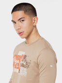 Pepe Jeans Ανδρικό Μακρυμάνικο T-Shirt Scotty  LS PM508614-856 Μπεζ