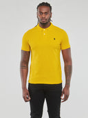 U.S. Polo Assn. Ανδρική Μπλούζα Polo Κοντομάνικη 6507941029-110 Κίτρινο