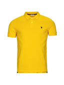 U.S. Polo Assn. Ανδρική Μπλούζα Polo Κοντομάνικη 6507941029-110 Κίτρινο