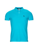 U.S. Polo Assn. Ανδρική Μπλούζα Polo Κοντομάνικη 6507941029-230 Τυρκουαζ