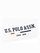 U.S. Polo Assn. Ανδρικό T-shirt Με Στάμπα 6526550313-100 Λευκό