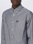 Fred Perry Ανδρικό Πουκάμισο Button Down Collar Shirt M5650-102 Γκρι