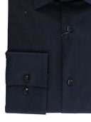 The Bostonians Ανδρικό Πουκάμισο Ποπλίνα Slim fit 3ACP0606-B166NV Μπλε