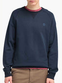 Timberland Ανδρικό Φούτερ LS Exeter River Basic Brushed Back Crew Sweatshirt  TB0A2BNKZ02 Μπλε