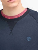 Timberland Ανδρικό Φούτερ LS Exeter River Basic Brushed Back Crew Sweatshirt  TB0A2BNKZ02 Μπλε